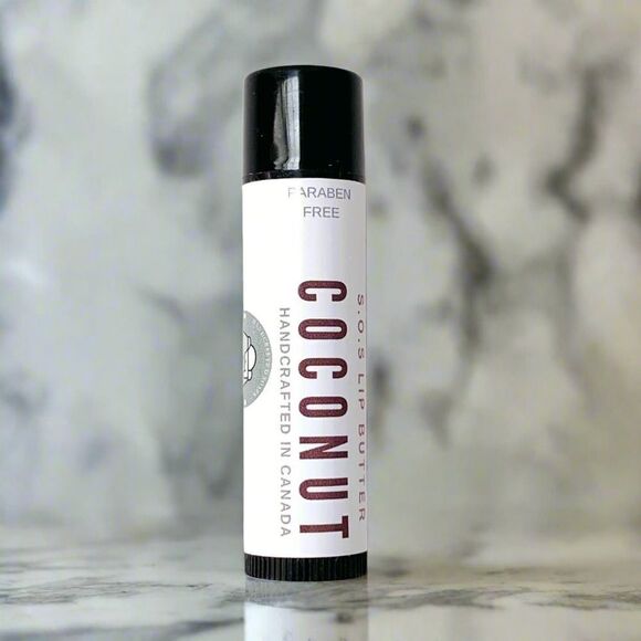 ✨HOST PICK 🥥Handcrafted All Natural S.O.S Lip Butter Sticks Coconut - Picture 1 of 7